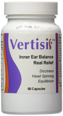 Scientific Health Vertisil bottle with all-natural vertigo relief formula for daily balance