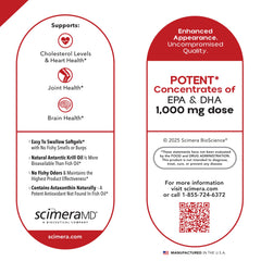 60-count bottle with Astaxanthin and omega-3 labels