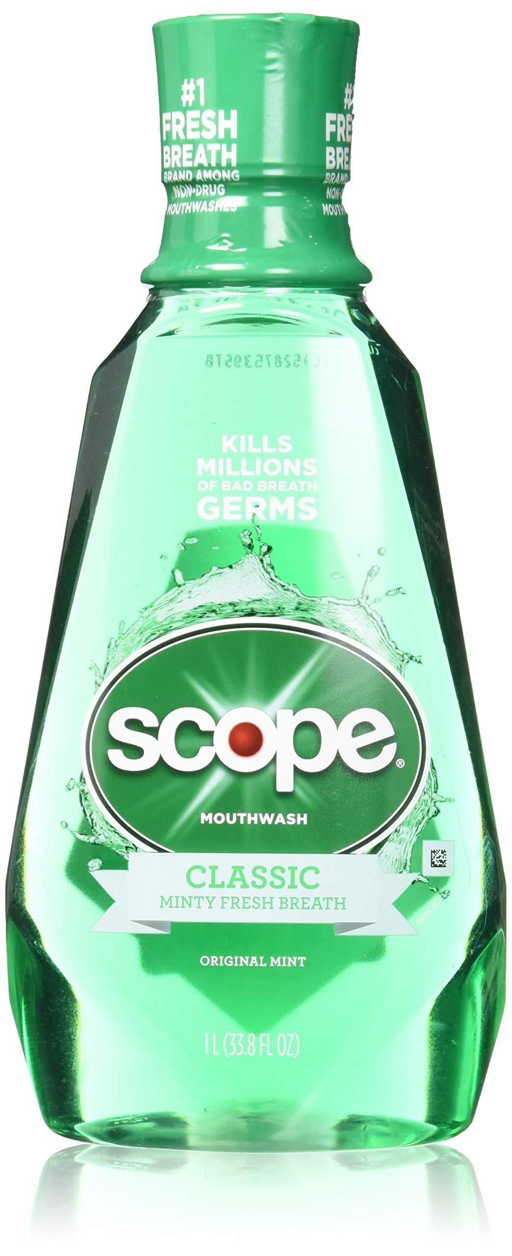 Scope Mouthwash Original Mint 33.8 oz bottle