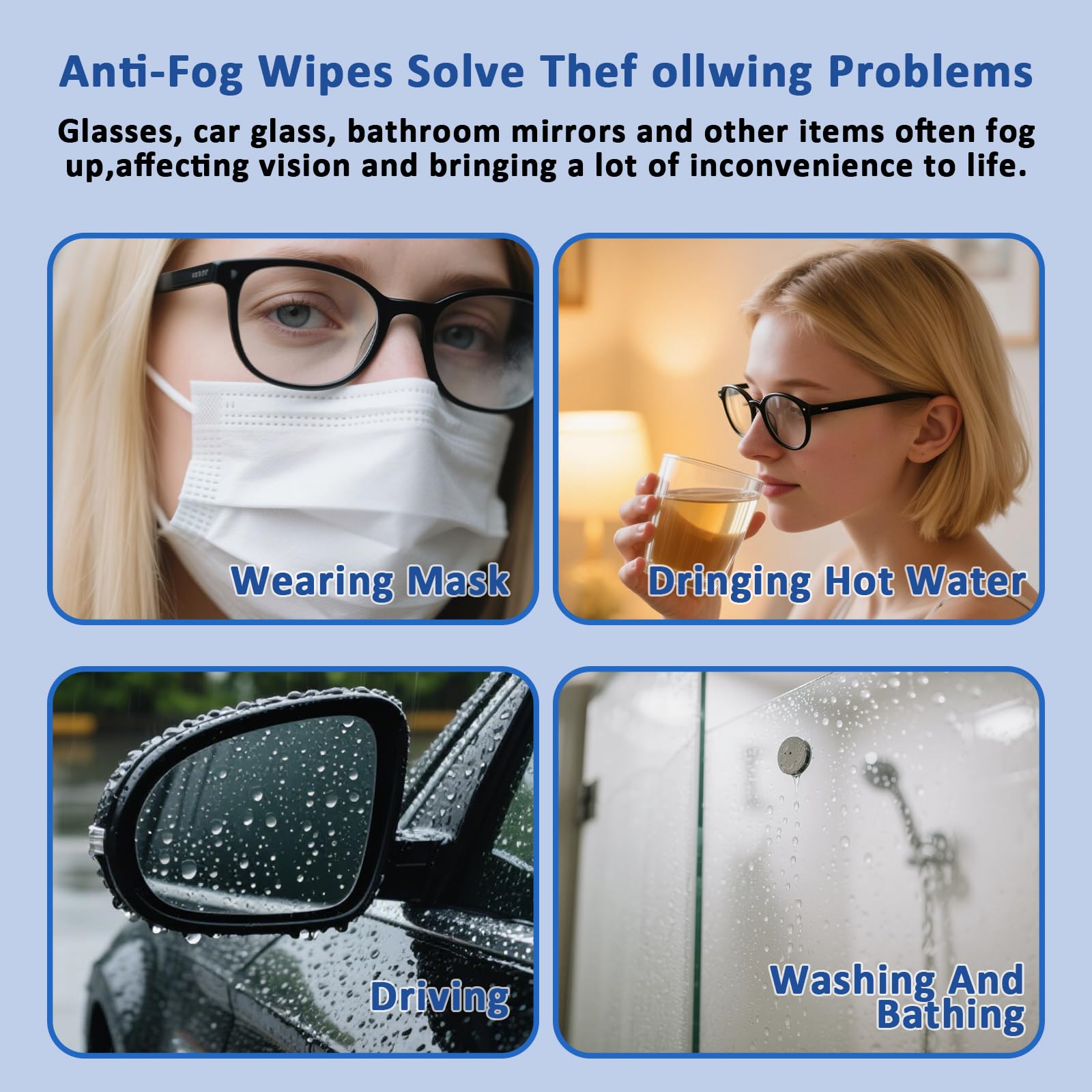 Scratch-free and lint-free lens cleaning