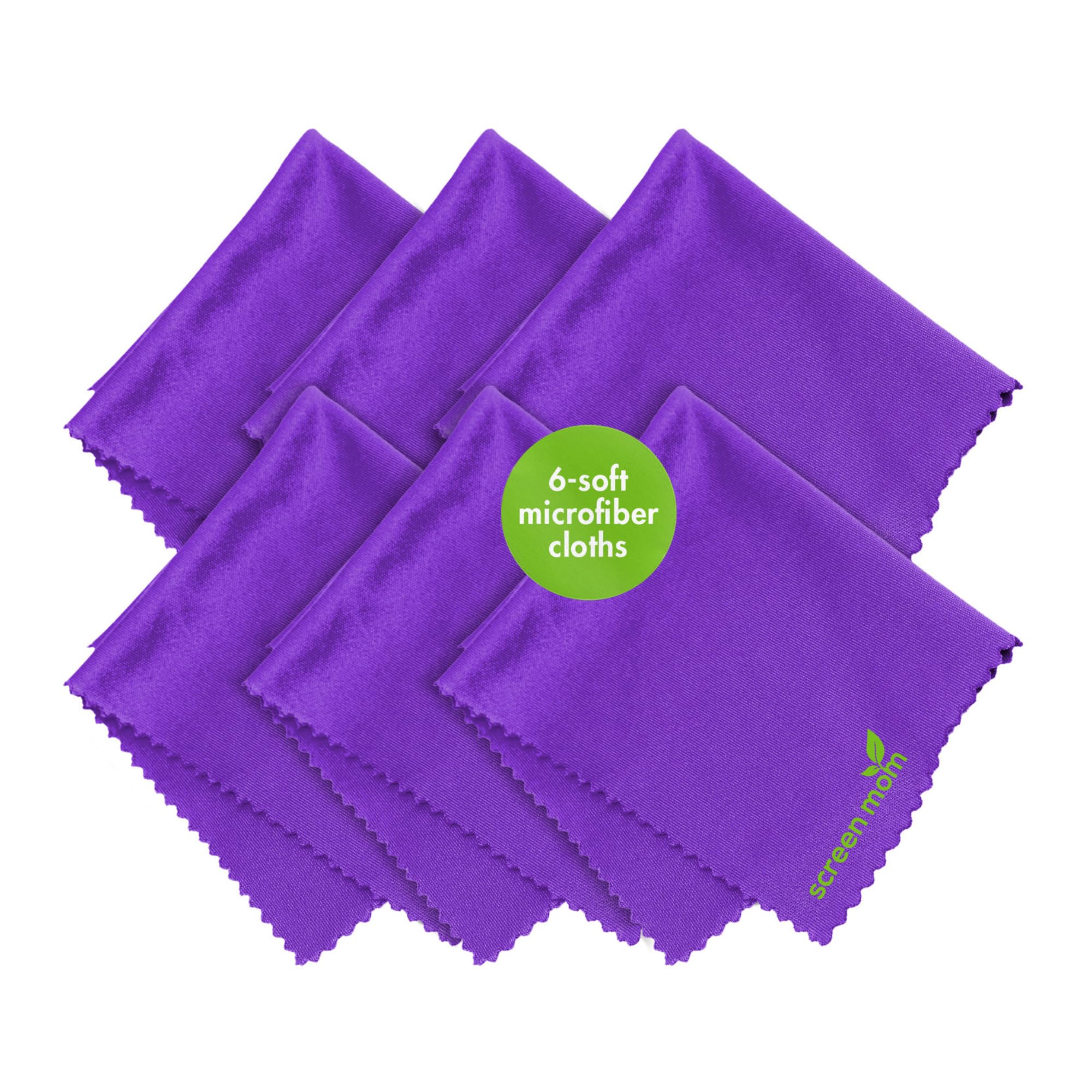 Close-up of purple microfiber fabric texture
