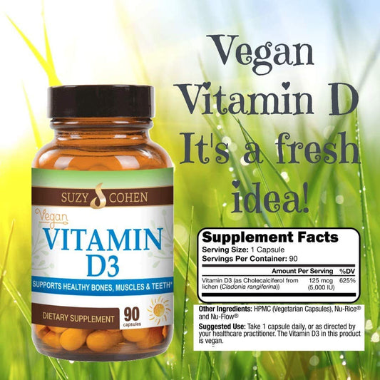 Product label highlighting vegan, non-GMO, gluten-free, kosher certified