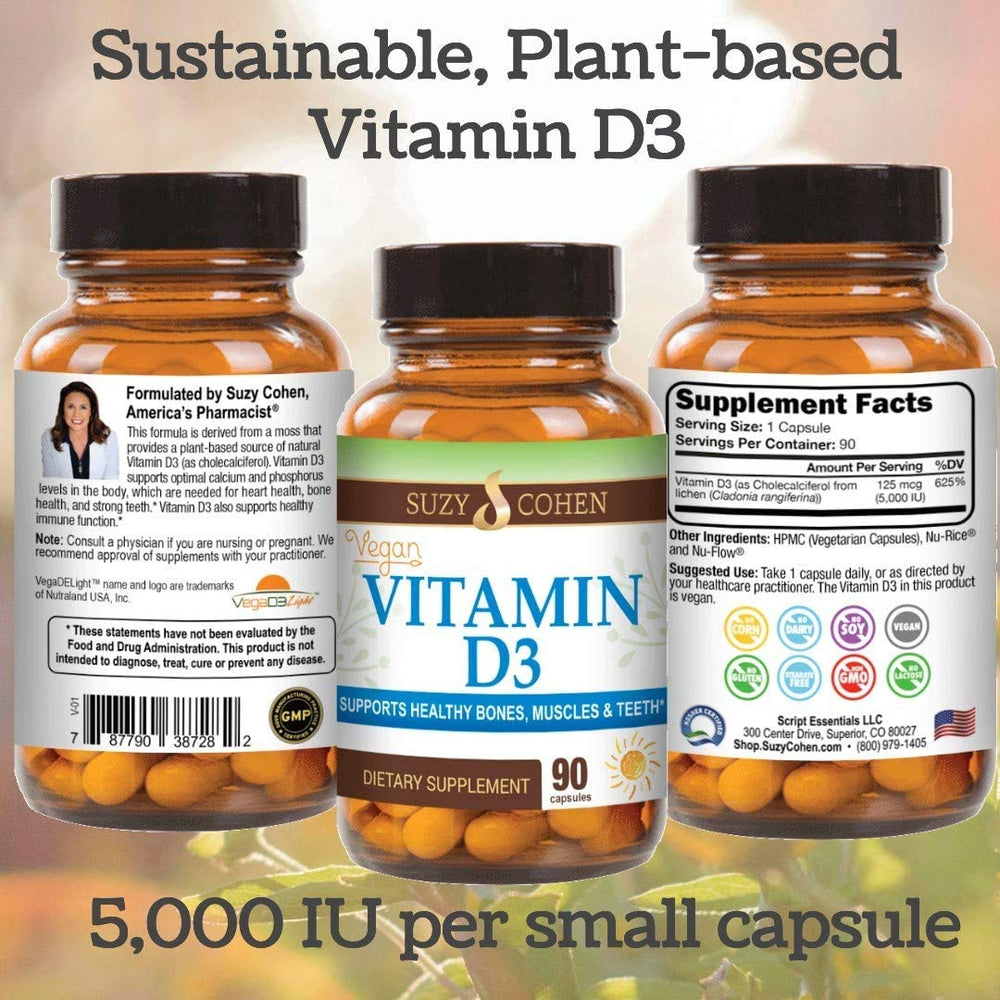 Lichen-based Vitamin D3 source concept