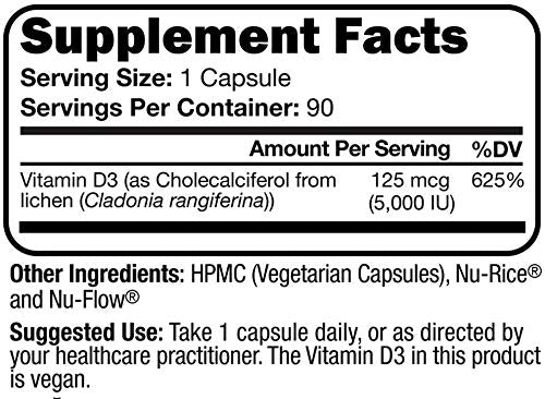 90 servings per bottle indicated on packaging