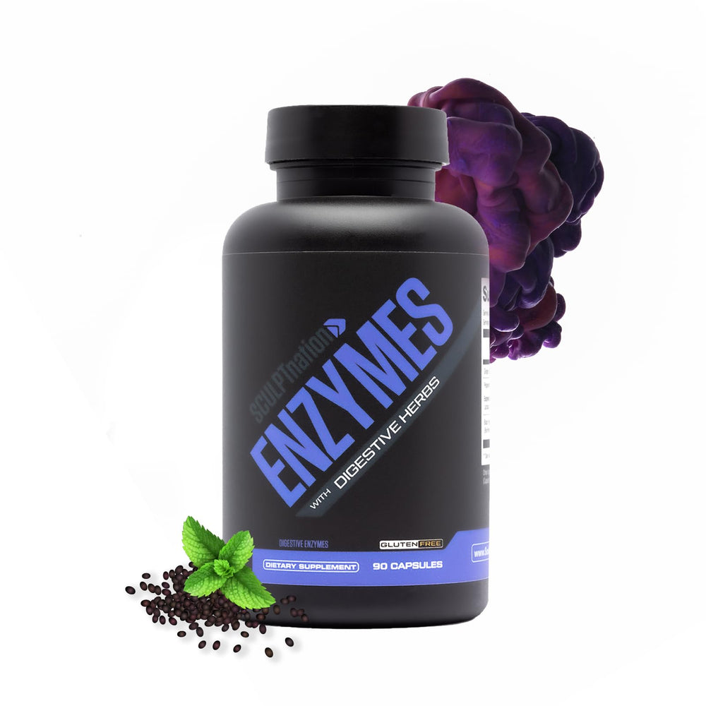 Bottle of Sculpt Nation by V Shred Digestive Enzymes