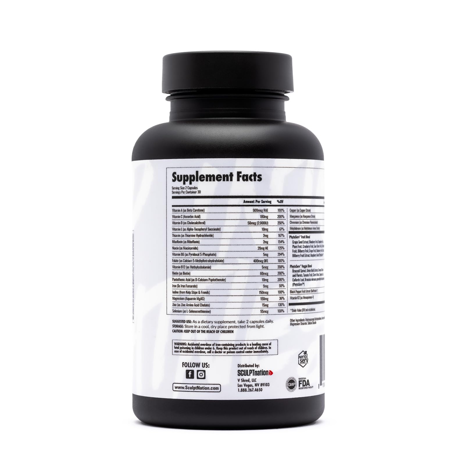 Bioperine addition for enhanced absorption