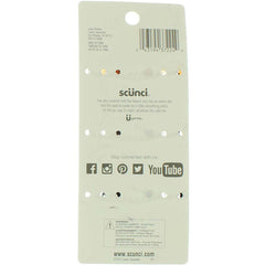 Scunci Effortless Beauty Jaw Clip used on thick hair to keep strands in place.