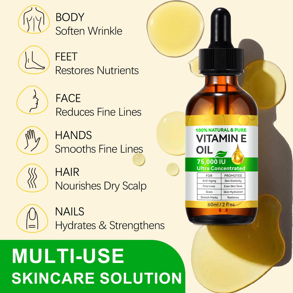 SDJUFEI Vitamin E Oil bath oil for a relaxing self-care routine.