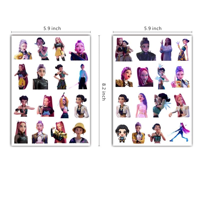 SDONY Demon tattoos sheet 3 provides variety to spark imagination during celebrations.