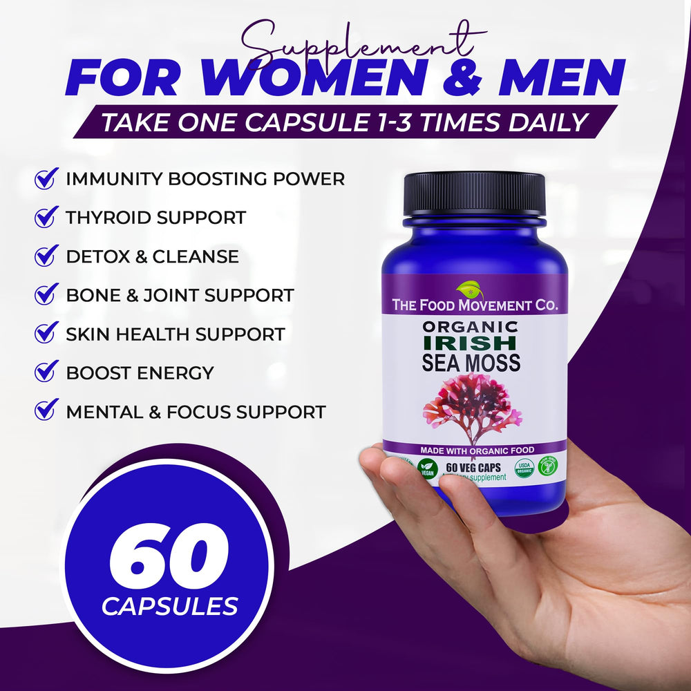 Sea moss with 70+ trace minerals