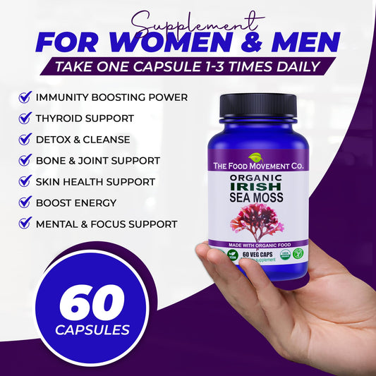 Sea moss with 70+ trace minerals