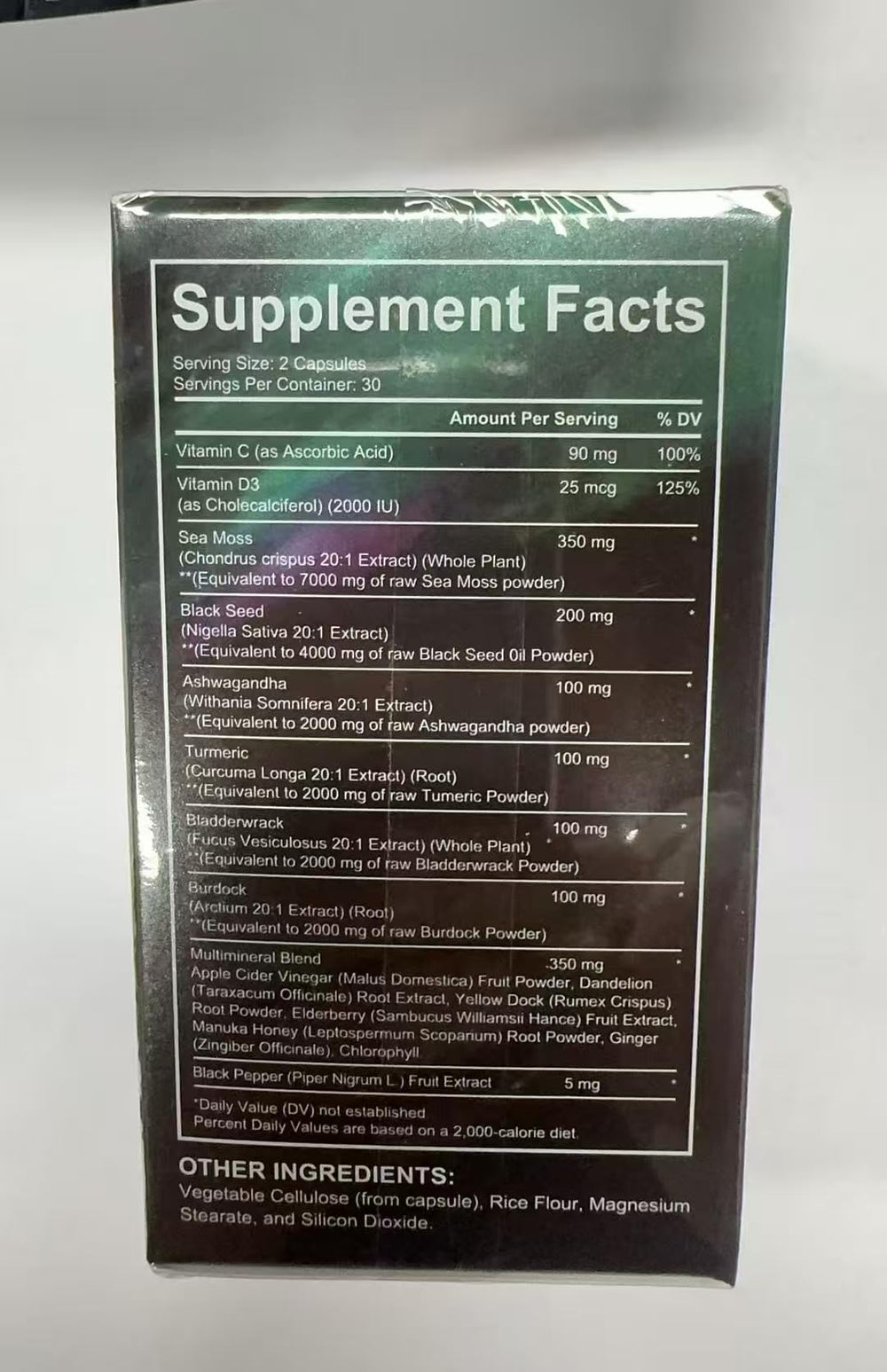 Lifestyle image of daily wellness routine with capsules
