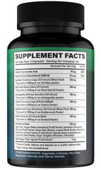 60 veggie capsules bottle of sea moss capsules