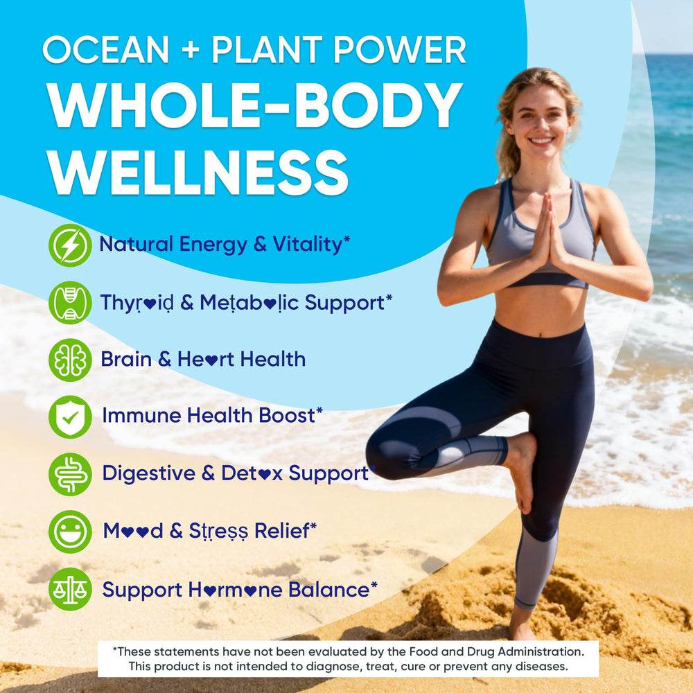 Sea Moss minerals infographic