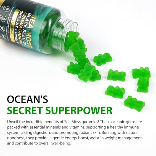 Nutritional benefits of Vceeoy Sea Moss Gummies