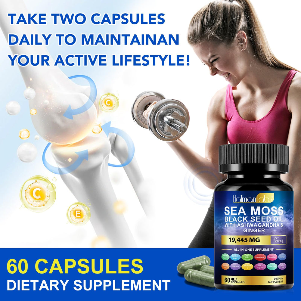 Sea Moss Gummies Supplement packaging