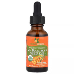 SeabuckWonders Sea Buckthorn Seed Oil bottle, 1 oz