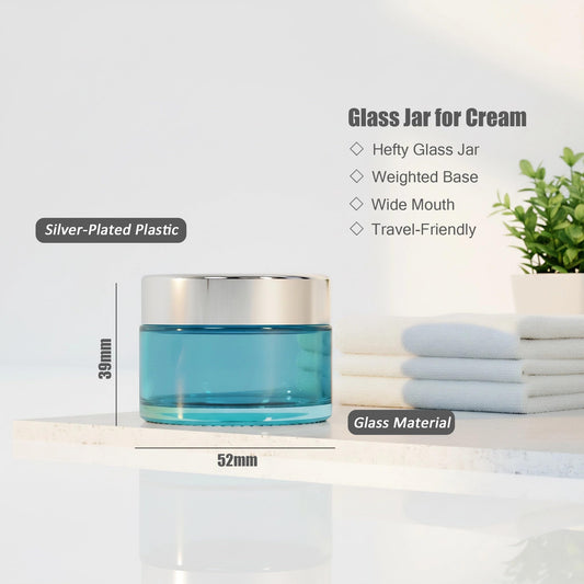 Seafulee travel-size 1oz jar compact for cosmetics