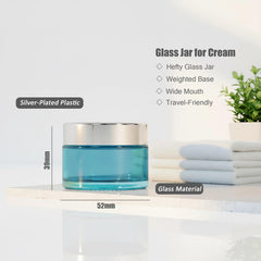 Seafulee travel-size 1oz jar compact for cosmetics