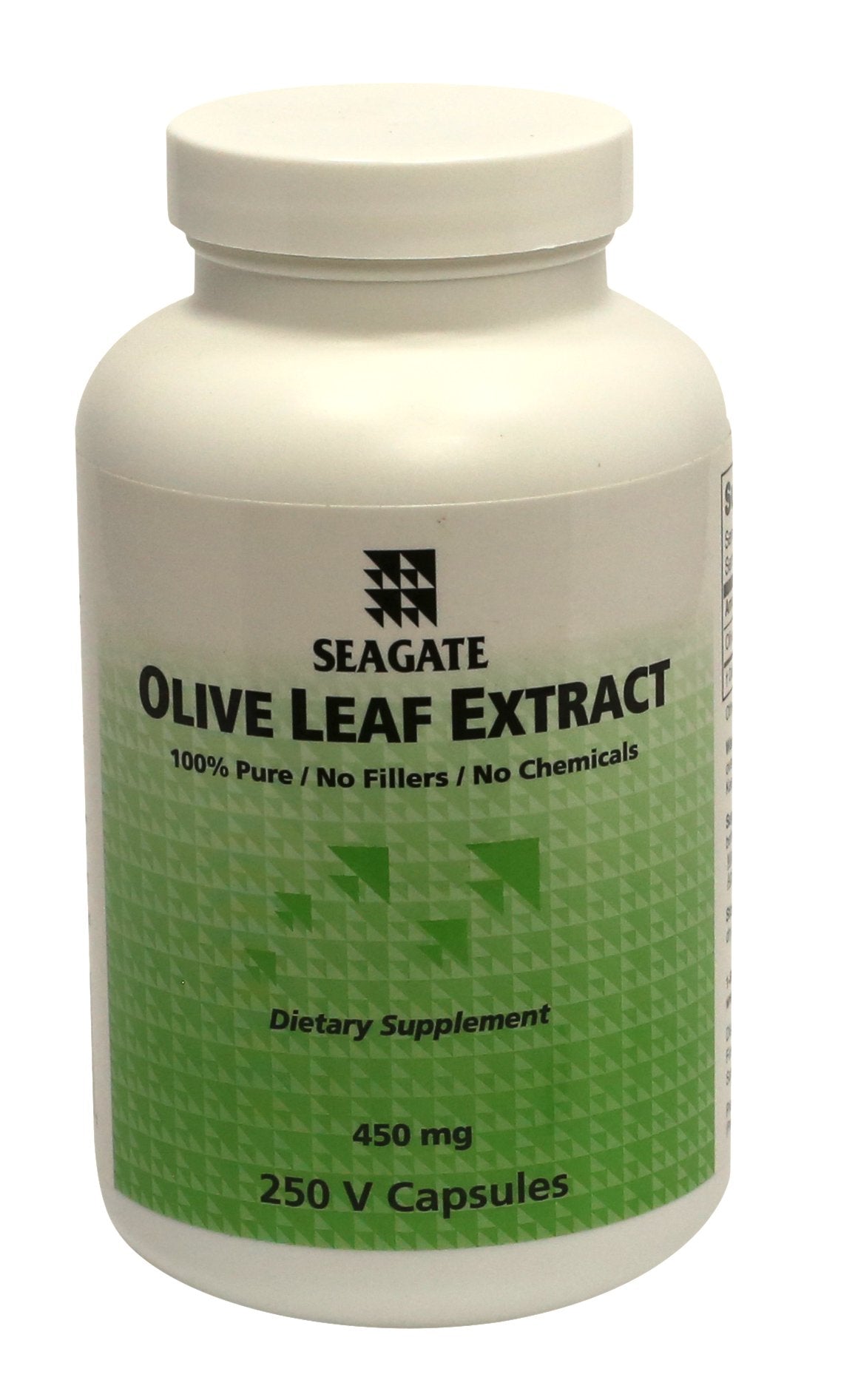 Seagate Olive Leaf Extract 450 mg – 250 capsules bottle