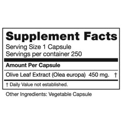 Independent laboratory tested quality and purity of Seagate Olive Leaf Extract
