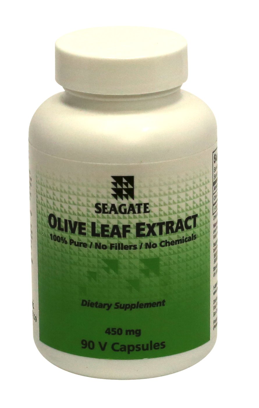 Seagate Olive Leaf Extract 90 Capsules bottle