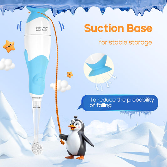 Penguin-themed handle design on Seago SG-513 for kids