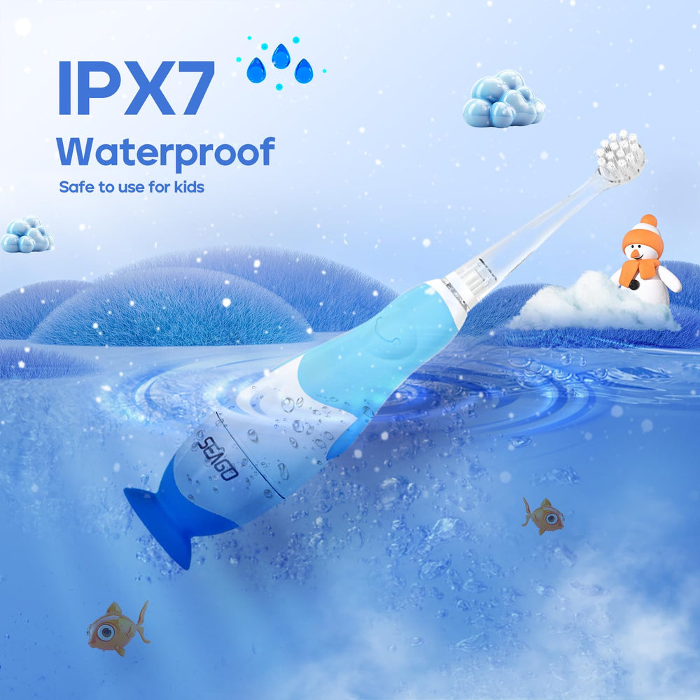 IPX7 waterproof design for use in the shower