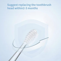 Gentle, gum-friendly cleaning with soft bristles for kids' teeth