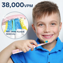 DIY alphabet stickers for SEAGO SG2303 Pink Kids Toothbrush