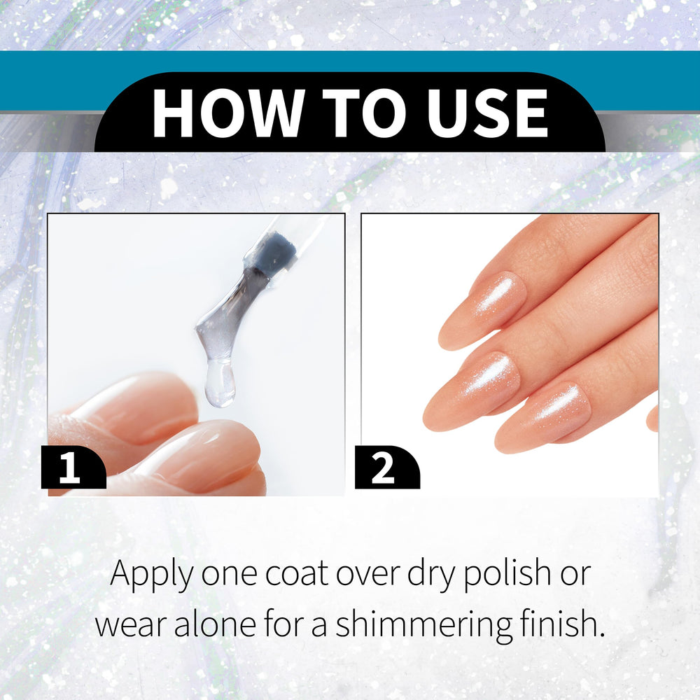 Seche FX Diamond Top Coat blue dry-fast formula for quick polish