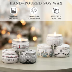 Secret Mint scent candle