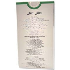 Fine mist spray nozzle on Secret Plus Ana Ana Eau de Parfum for easy application