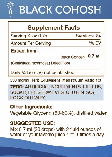 Third-party lab testing label for Secrets of the Tribe tincture