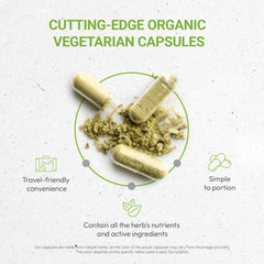 Bottle label close-up – Thyme (Thymus vulgaris) Toni Effect