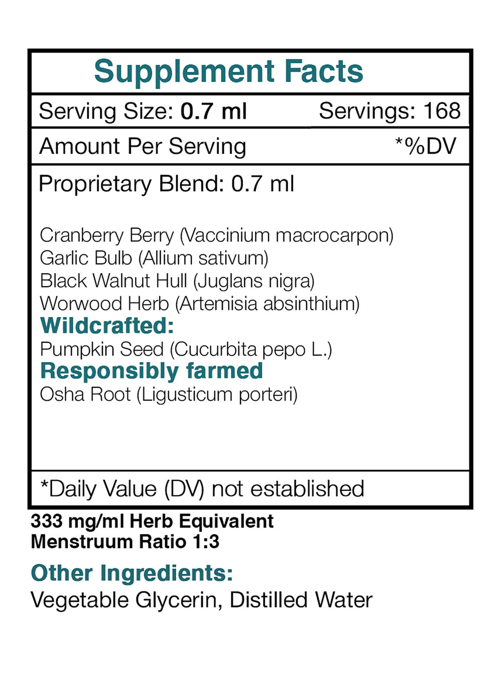 3rd party lab testing certification badge on product packaging