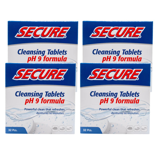 Secure Daily Cleansing Tablets packaging