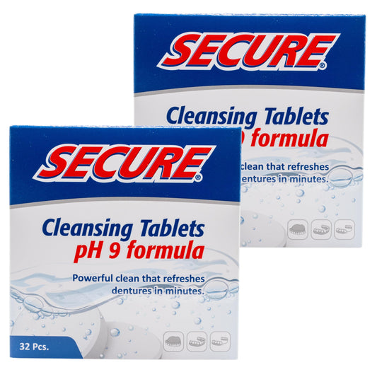 Secure Daily Cleansing Tablets product box