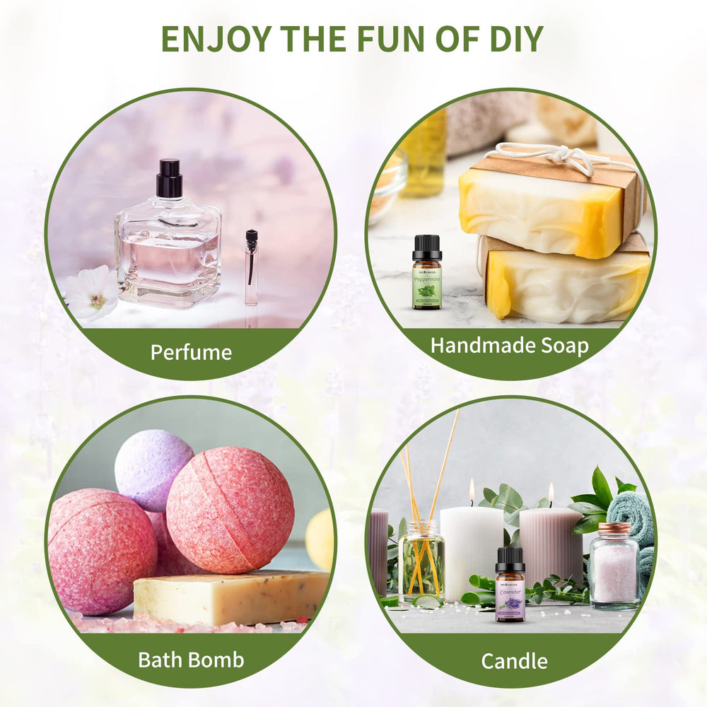 Diffuser in use with lavender and peppermint oils