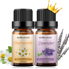 Sedbuwza Lavender Chamomile 2x10 ml essential oil set bottles