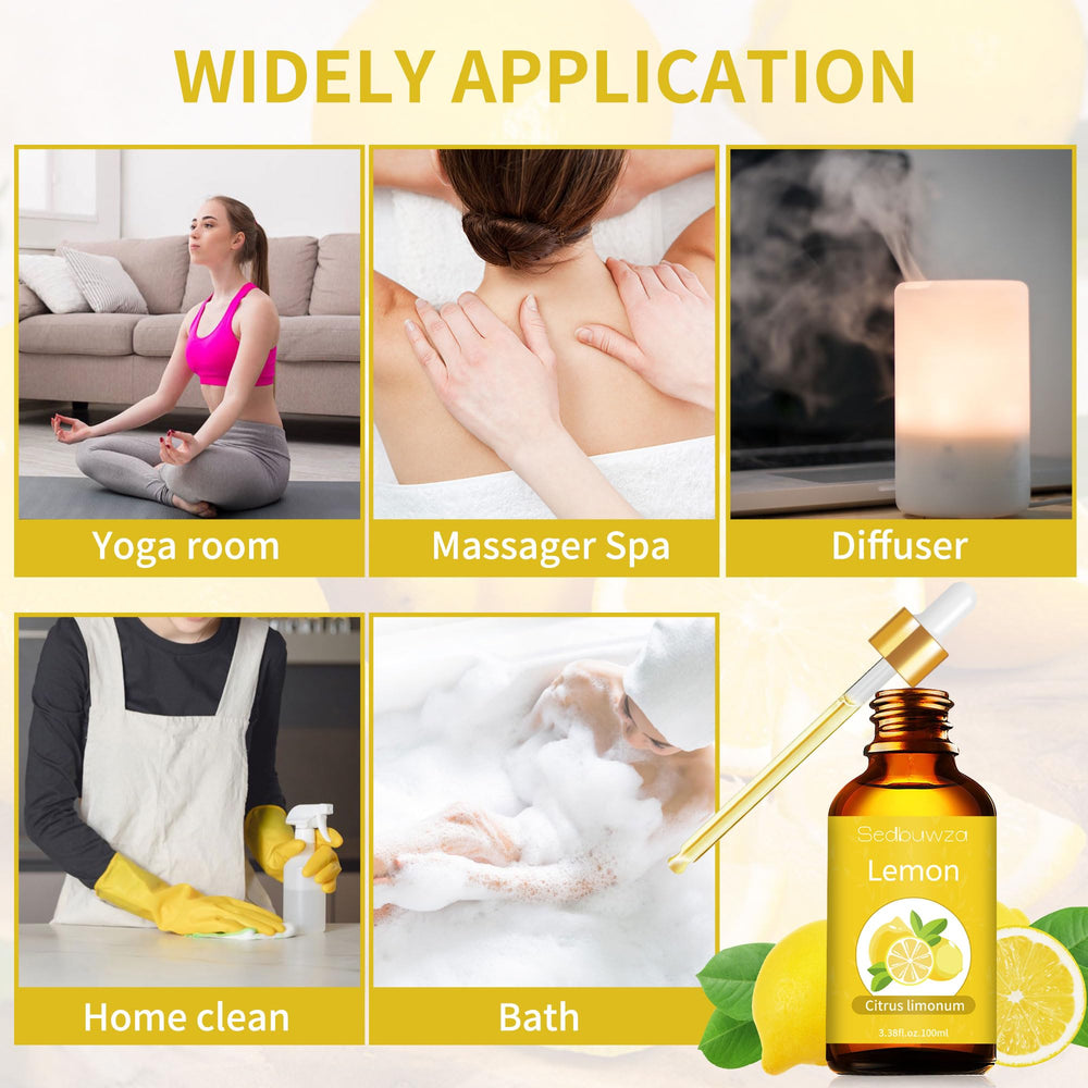 Gift-ready packaging of Sedbuwza Lemon Essential Oil