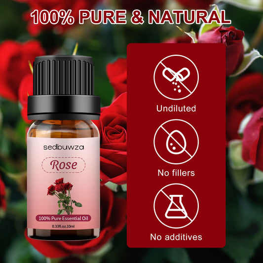 Rose essential oil 100% pure organic 10ml