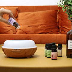 Soap and candle making with lavender and chamomile essential oils