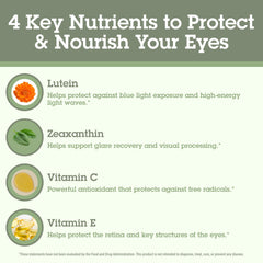 Ingredients chart for See Lutein+