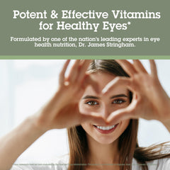 Graphic showing lutein 20 mg and zeaxanthin 4 mg per serving