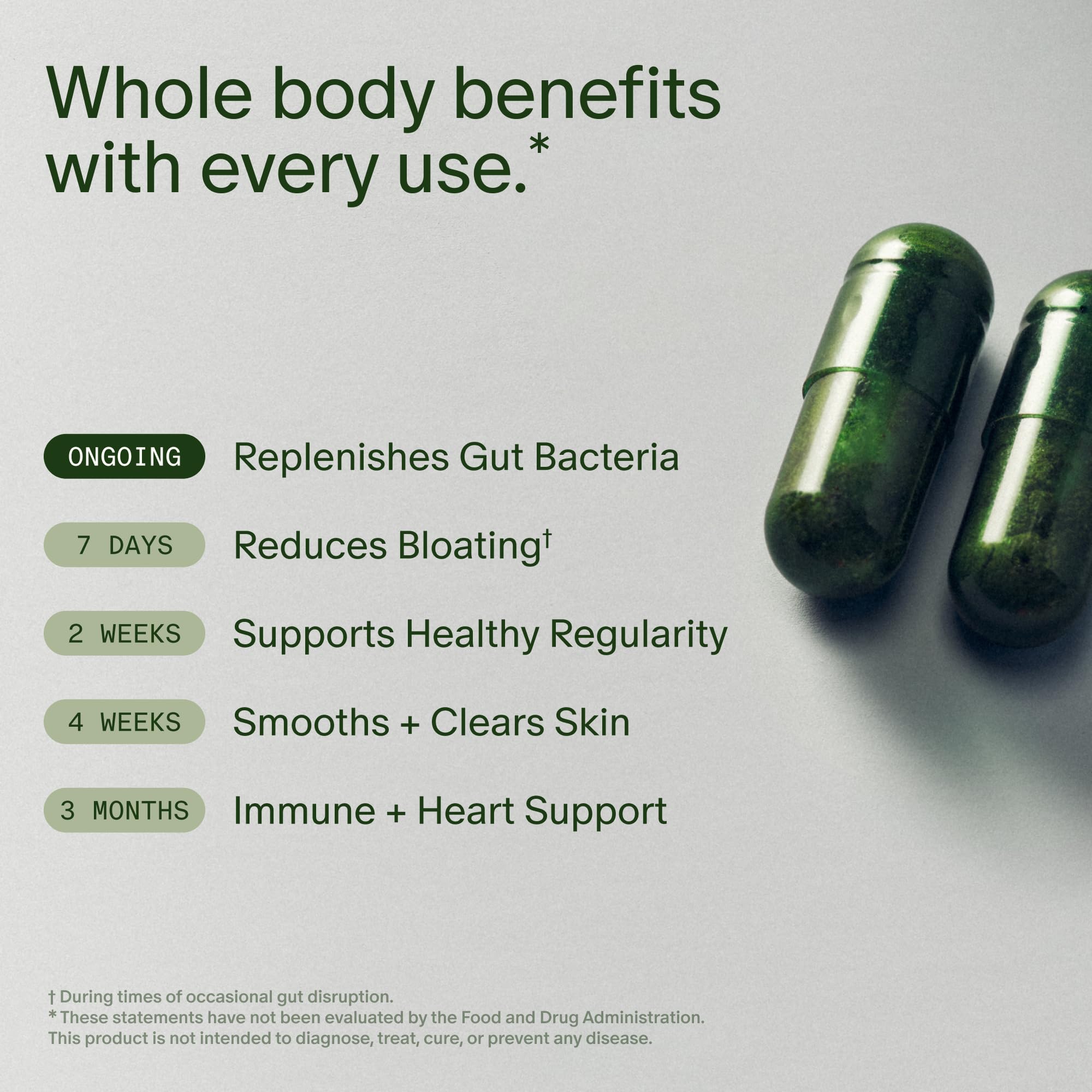 Plant-based prebiotic outer capsule used by Seed DS-01