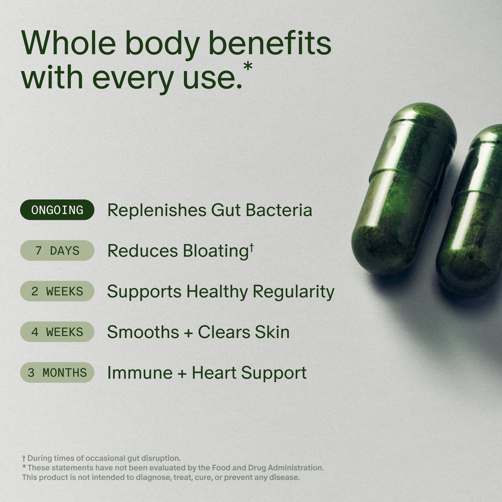 Plant-based prebiotic outer capsule used by Seed DS-01