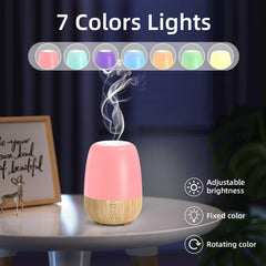 Travel-friendly portable aromatherapy diffuser