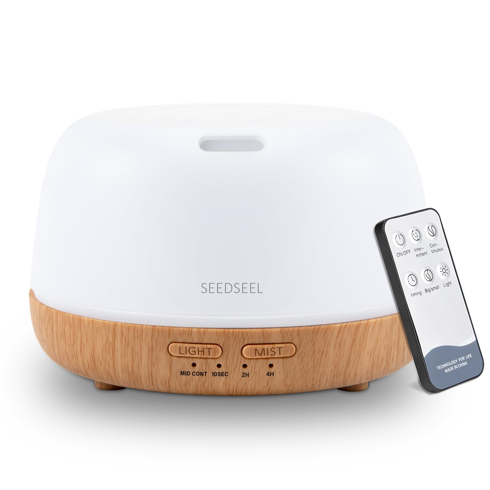 SEEDSEEL 300ML Essential Oil Diffuser - front view