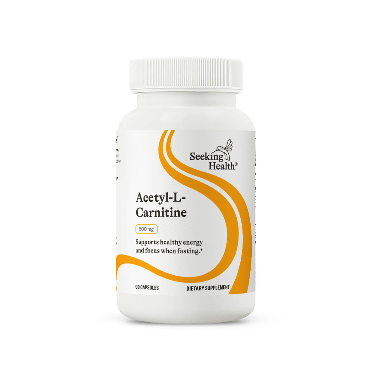 Bottle of Seeking Health Acetyl-L-Carnitine 500 mg – 90 capsules